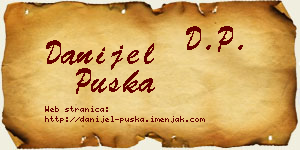 Danijel Puška vizit kartica